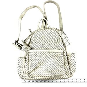 Shomico Vegan Leather Backpack Handbag Handmade 9.5 x 5 x 12